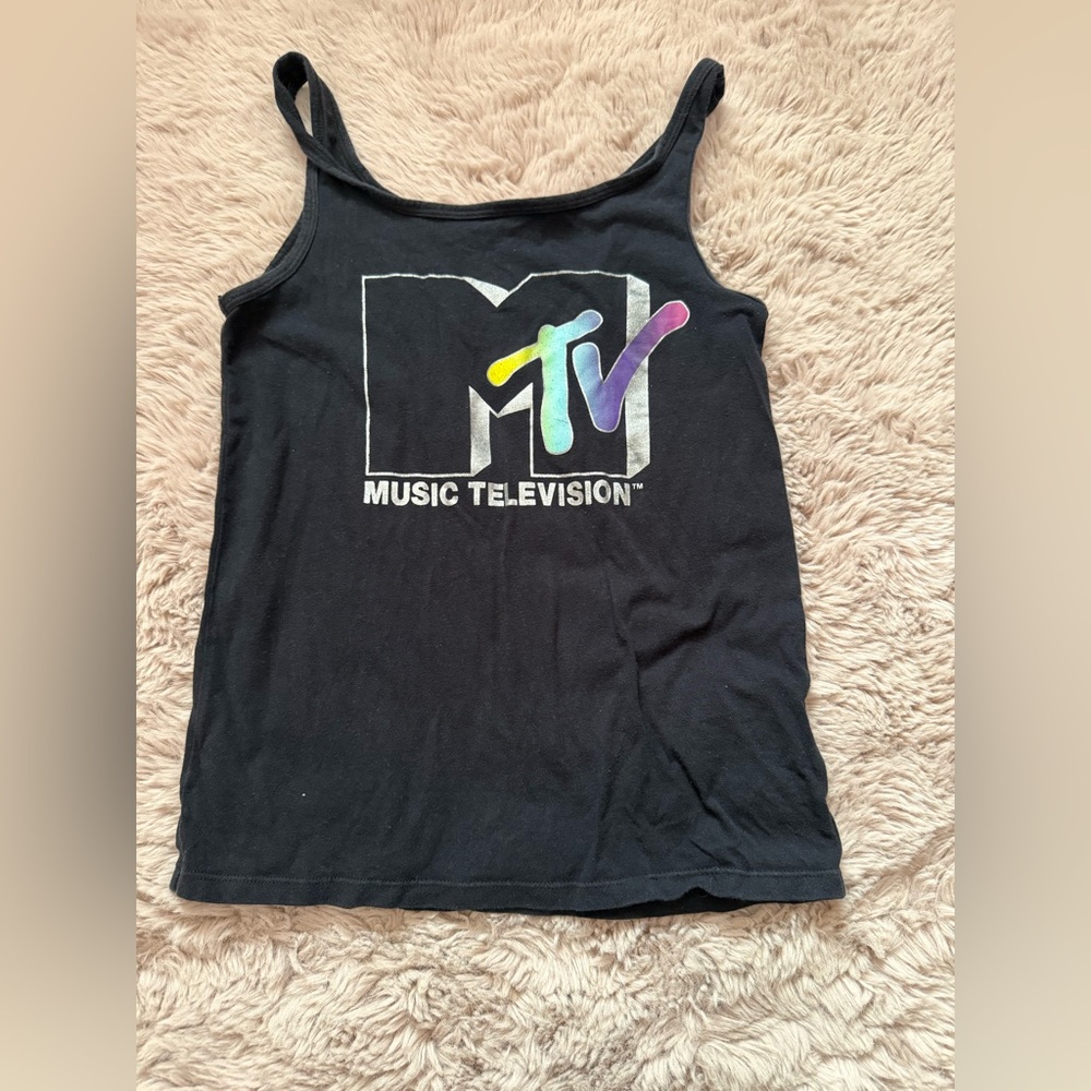 Forever 21 MTV Black Tank Top